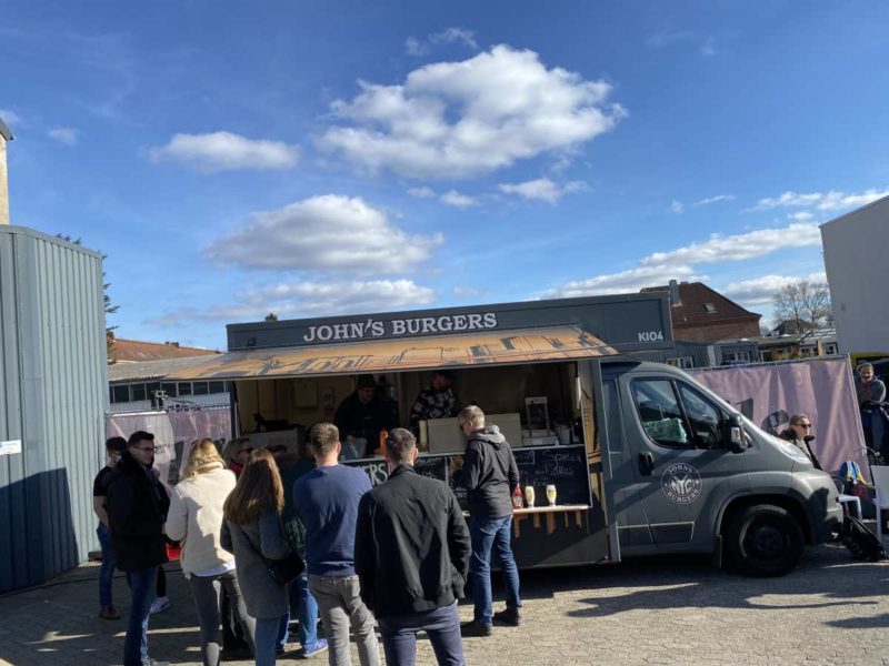 John's Burgers at the lille brewery festival