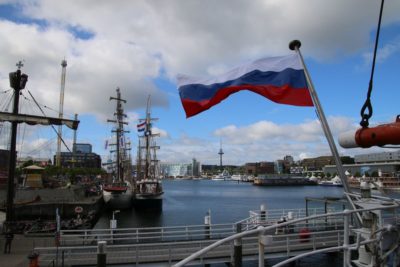 Sedov sailing ship Kieler Hörn