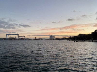 Port of Kiel AIDAcosma Ostseekai Kiel