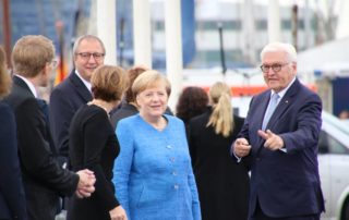 Angela Merkel & Frank-Walter Steinmeier Kiel 03.10.2019 Tag der Einheit