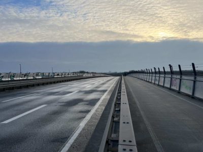 B 503 Holtenauer Hochbrücke für Verkehr gesperrt