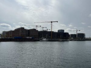 Baustelle Neubai Kieler Hörn im Februar 2023