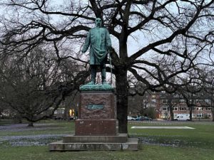 Bismarck Statue im Hiroshimapark Kiel