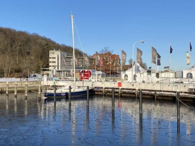 Kieler Förde Sporthafen Blücherbrücke