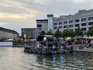 Bootshafen Bühne Kiel Kieler Woche 2022