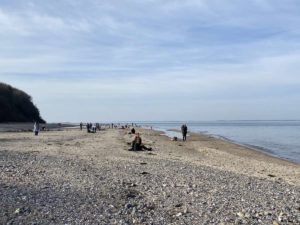 Dänisch-Nienhof Relaxen am Strand 21.02.2021