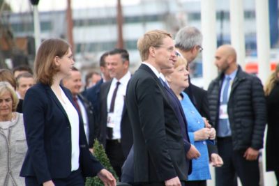 Daniel Günther & Angela Merkel Kiel 03.10.2019