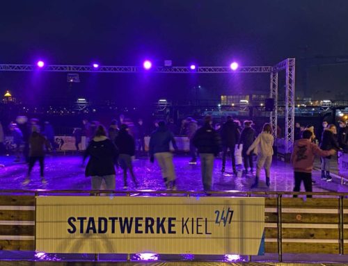 Eröffnung Stadtwerke Eisfestival 2021/2022 am Ostseekai Kiel