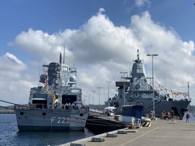 F223 Frigate Nordrhein-Westfalen in Kiel