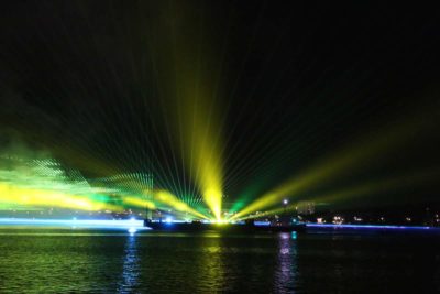 Licht Show Kieler Woche Feuerwerk 2021