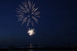 Feuerwerk Schilksee 2022 Kieler Woche Strand