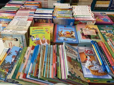 Flea market Kiel children's books