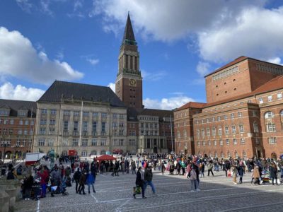 Rathausplatz Kiel first flea market in 2022