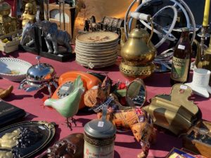 Flohmarkt Verkaufsstand