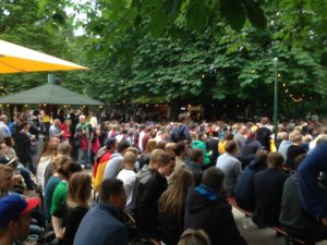 Public Viewing Forstbaumschule Kiel Fußball WM