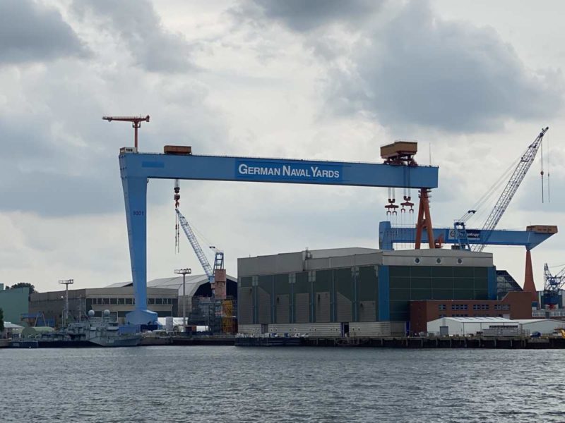 German Naval Yards Kiel Werft Kieler Förde