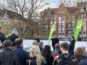 Greens in Kiel on April 14, 2022: Habeck, Heinold, Petersdotter