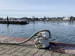 Tau im Hafen Ostseebad Strande