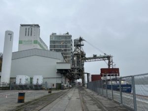 HaGe Kiel-Wik Silo Uferstraße am Nord-Ostsee-Kanal