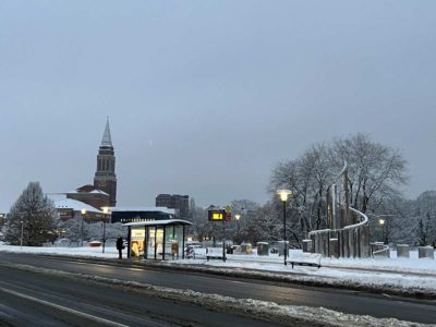 Lorentzendamm bus stop