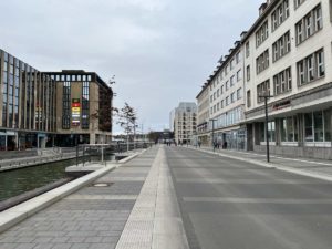 Holstenfleet Kieler Innenstadt März 2023