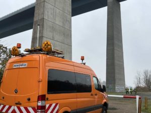 Holtenauer Hochbrücken Brückenprüfung