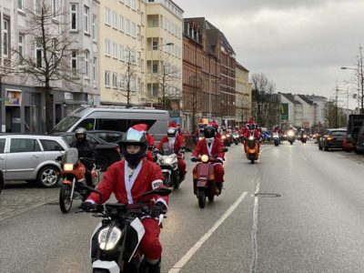 Kiel Motorradfahrer X-MAS Ride 18.12.2021