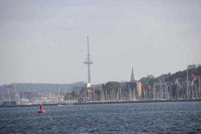 View of Kiel from the Kiel Fjord