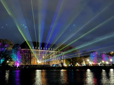 Kieler Lichtermeer 2022 Laser Lorentzendamm Förde Sparkasse