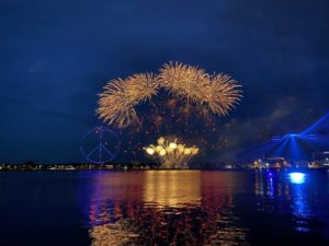 Kieler Woche 2022 Feuerwerk