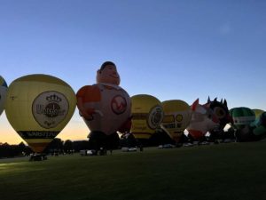 Kieler Woche 2022 Heißluftballons Willer Ballon Sail