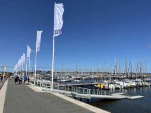 Kieler Woche 2022 Schilksee Olympiazentrum Segelboote