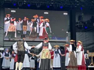 Kieler Woche 2022 Festival der Vielfalt Rathausbühne Probsteier Tanz- und Trachtengruppe