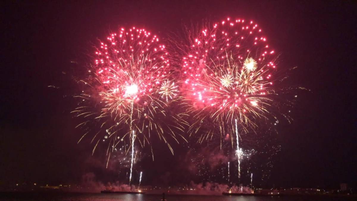 Kiel Week Fireworks 2019
