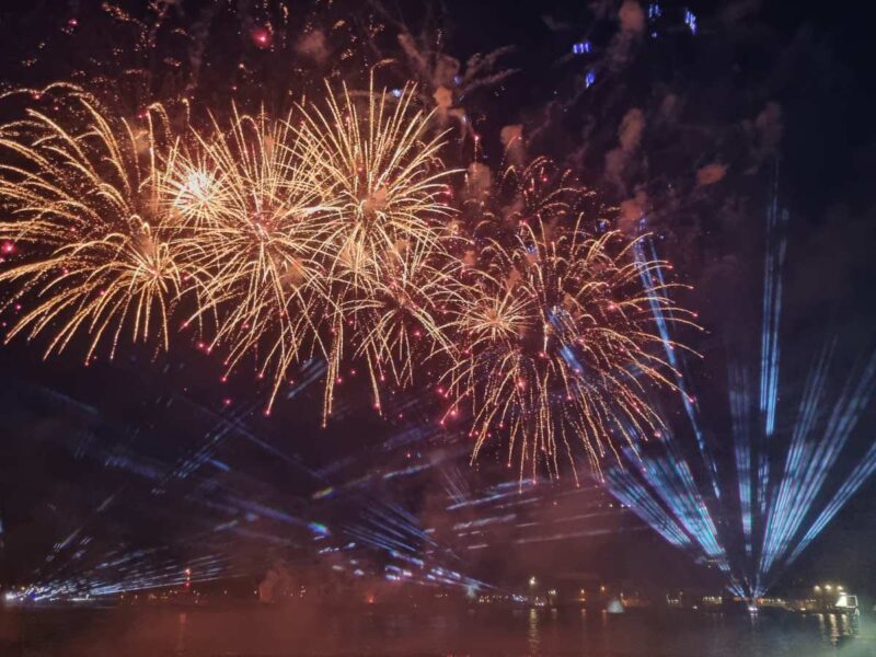 Kiel Week Fireworks Star magic over Kiel 2023