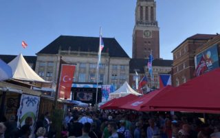 Kieler Woche Internationaler Markt Rathausplatz Kiel