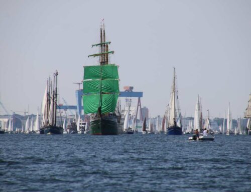 Kieler Woche Windjammerparade 2023 Segelschiff in der Kieler Förde