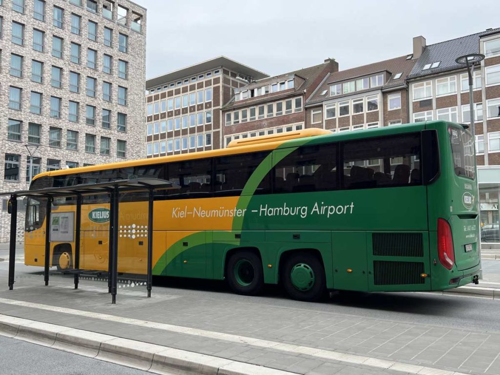 Bus kielius neumünster airport