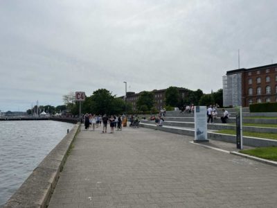 Kiellinie Kiel Uferpromenade Pfingstsonntag 5.6.2022