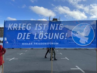 Krieg ist nie die Lösung - Kieler Friedensforum