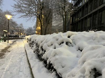 Snow in Küterstrasse Kiel