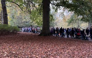 Laternenumzug Forstbaumschulen Park 2022
