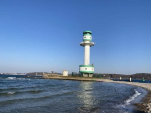 Leuchtturm am Falckensteiner Strand