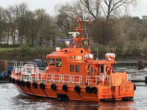 Lotsenboot Laboe am Nord-Ostsee-Kanal 29.04.2023