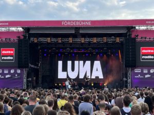 Luna live in Kiel Fördebühne Kieler Woche Konzert