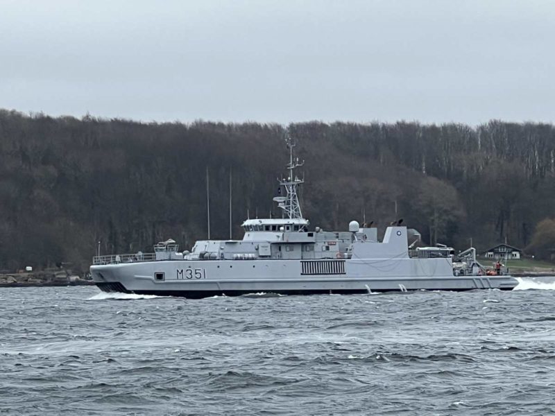 M 351 Otra Minenjagdboot Kieler Förde