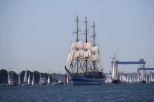 Segelschulschiff Mir Windjammerparade 2019