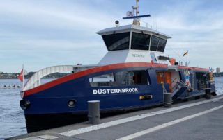 MS Düsternbrook electric ferry Kiel Fjord