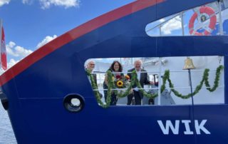 MS Wik Ship christening 28.6.2022 Reventlou Bridge