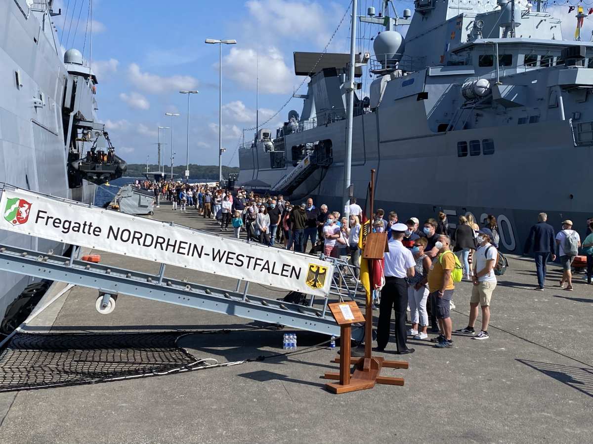Open Ship Kiel Fregatte Nordrhein-Westfalen F 223